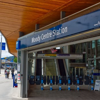 Skytrain Station Port Moody