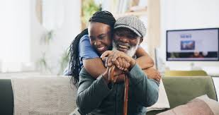 Happy lady after depression