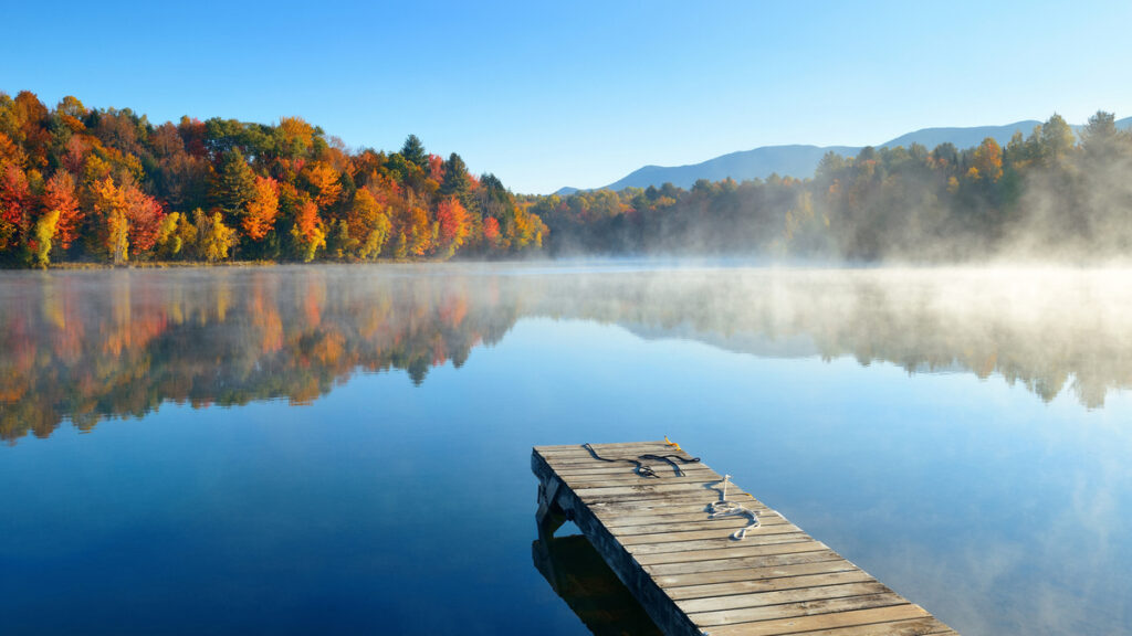 Fall autumn lake